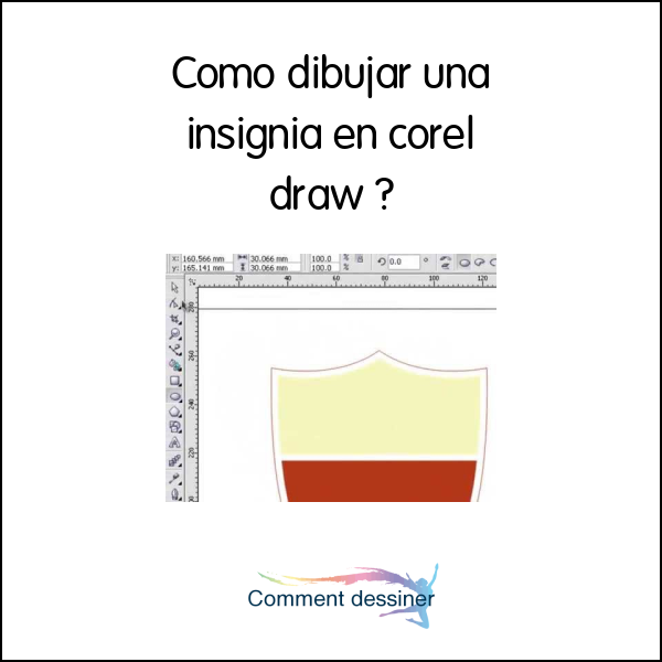 Como dibujar una insignia en corel draw